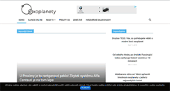 Desktop Screenshot of exoplanety.cz