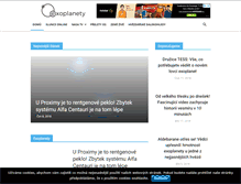 Tablet Screenshot of exoplanety.cz